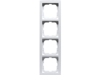 ABB Impressivo Ramme 4 modul, hvid højglans (RAL9016), 85x298mm