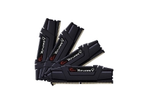 G.Skill Ripjaws V - DDR4 - sett - 64 GB: 4 x 16 GB - DIMM 288-pin - 3600 MHz / PC4-28800 - CL16 - 1.35 V - ikke-bufret - ikke-ECC - klassisk svart