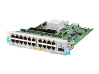 HPE - Utvidelsesmodul - Gigabit Ethernet (PoE+) x 20 + 40 Gigabit QSFP+ x 1 - for HPE Aruba 5406R, 5406R 16, 5406R 44, 5406R 8-port, 5406R zl2, 5412R, 5412R 92, 5412R zl2