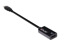 Club 3D - Video adapter - Mini DisplayPort hann til HDMI hunn - 16.86 cm - 4K-støtte