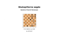 Skakspillerne sagde | Henrik Mortensen | Språk: Dansk