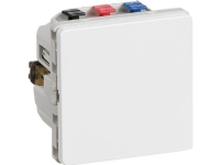 LAURITZ KNUDSEN Relæ universal 6A, 1 modul, LK IHC® Wireless LK FUGA 230V AC, hvid..