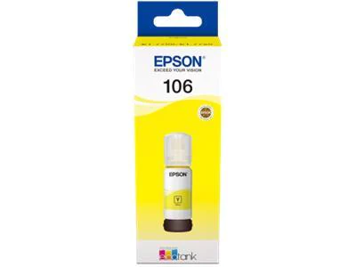 Epson 106 EcoTank Gul blekkflaske