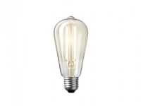 DEKOPÆRE LED 2W DROP DELUXE Ø64 MØRKTONET GLAS