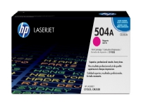 HP 504A magenta original LaserJet-tonerkassett, 7000 sider, Fiolblå, 1 stykker