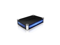 RaidSonic ICY BOX IB-550StU3S - Drevkabinett - 3,5 / 5,25 delt - SATA 3Gb/s - eSATA 3Gb/s, USB 3.0 - svart
