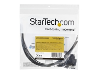 StarTech.com 10-Pack Security Cable Tethers for Adapters & Dongles, Universal Cable Adapter Tether, Tether Cables, Adjustable Length Anti-Theft Cable Tether Lock Kit, Steel Cable Tether - Dongle Cable Tether (CONNLOCKPK10) - Sikkerhetskabel - sølv -