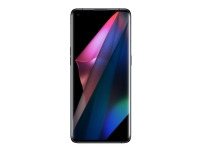 OPPO Find X3 PRO - 5G smarttelefon - dobbelt-SIM - RAM 12 GB / 256 GB - OLED-display - 6.7 - 3200 x 1440 piksler (120 Hz) - 4x bakkameraer 50 MP, 50 MP, 13 MP, 3 MP - front camera 32 MP - glanssvart