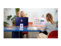 Apple iMac with 4.5K Retina display - Alt-i-ett - M1 - RAM 8 GB - SSD 512 GB - M1 8-core GPU - GigE - WLAN: Bluetooth 5.0, 802.11a/b/g/n/ac/ax - macOS Monterey 12.0 - monitor: LED 24 4480 x 2520 (4.5K) - tastatur: Dansk - rosa