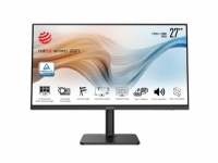 MSI Modern MD271PDE - LED-skjerm - 27 - 1920 x 1080 Full HD (1080p) @ 75 Hz - IPS - 250 cd/m² - 1000:1 - 5 ms - HDMI, USB-C - høyttalere - svart