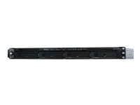 Synology RackStation RS820+ - NAS-server - 4 brønner - kan monteres i rack - SATA 6Gb/s - RAID 0, 1, 5, 6, 10, JBOD - RAM 2 GB - Gigabit Ethernet - iSCSI støtte - 1U