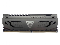Patriot Extreme Performance Viper Steel - DDR4 - sett - 16 GB: 2 x 8 GB - DIMM 288-pin - 4000 MHz / PC4-32000 - CL16 - 1.45 V - ikke-bufret - ikke-ECC - svart, rødmetallsgrå