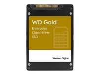 WD Gold Enterprise-Class SSD WDS384T1D0D - Solid State Drive - 3.84 TB - intern - 2.5 - U.2 PCIe 3.1 x4 (NVMe)