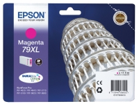 Epson Tower of Pisa Singlepack Magenta 79XL DURABrite Ultra Ink, Høyt (XL) utbytte, Pigmentbasert blekk, 1 stykker