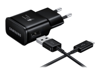 Samsung Travel Adapter EP-TA20 - Strømadapter - 2 A (USB) - på kabel: USB-C - svart