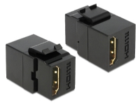 Delock Keystone module - Trapes-jakk - HDMI - svart