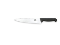 Kokkekniv Victorinox 22 cm Bølgeskær med Fibrox greb Sort,6 stk/krt