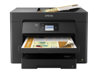 Epson WorkForce WF-7835DTWF - Multifunksjonsskriver - farge - ink-jet - A3 (297 x 420 mm) (original) - A3 (medie) - opp til 25 spm (trykking) - 250 ark - 33.6 kbps - USB 2.0, LAN, Wi-Fi(n)