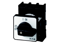 Eaton P1-32/E, Toggle switch, 3P, Svart, Hvit, IP65, 48 mm, 48 mm