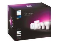 Philips Hue White Color Ambiance Starter Kit - 3 x GU10 + Bridge + Dimming Switch