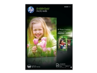 HP Everyday Photo Paper - Blank - A4 (210 x 297 mm) - 200 g/m² - 100 ark fotopapir - for ENVY 50XX, 76XX ENVY Inspire 7920 Officejet 52XX, 80XX Photosmart B110, Wireless B110