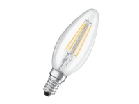 OSRAM LED SUPERSTAR - LED-filamentlyspære - form: B35 - klar finish - E14 - 4.8 W (ekvivalent 40 W) - klasse F - varmt hvitt lys - 2700 K