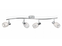 Philips Essentials Spot, Overflateegnet, G9, 4 ampuller, 220 - 240 V, Kromfarget