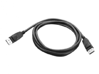 Lenovo - DisplayPort-kabel - DisplayPort (hann) til DisplayPort (hann) - 1.8 m - for ThinkCentre M70q Gen 2 M75s Gen 2 M80t Gen 3 M90q Gen 3 V50t Gen 2-13