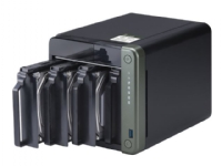QNAP TS-453D - NAS-server - 4 brønner - SATA 6Gb/s - RAID 0, 1, 5, 6, 10, JBOD - RAM 8 GB - 2.5 Gigabit Ethernet - iSCSI støtte