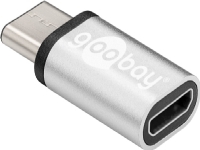 Goobay 56636, USB-C, USB 2.0 Micro, Sølv