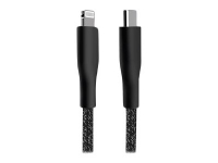 X-Shield - Lightning-kabel - USB-C hann til Lightning hann - 2 m - svart - for Apple iPad/iPhone/iPod (Lightning)