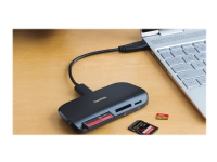 SanDisk ImageMate PRO - Kortleser (SD, CF, microSD, SDHC, microSDHC, SDXC, microSDXC, SDHC UHS-I, SDXC UHS-I, SDHC UHS-II, SDHC UHS-II) - USB 3.0/USB-C