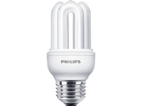 Philips 11W WW E27 220-240V 1PF/6, 11 W, E27, Genie, 10000 timer, 600 lm, Varm hvit
