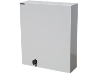 CABINET SYSTEM Vægskab for BUDI bokse, type BUDI-S og M, dimensioner (BxHxD) 600x800x210mm, farve: grå
