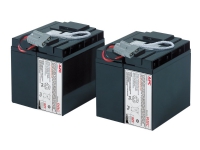APC Replacement Battery Cartridge #11 - UPS-batteri - blysyre - svart - for P/N: DLA2200J, SU2200I, SU2200J3W, SU2200RMXLI, SU3000I, SU3000J3W, SUA3000T, SUA3000US