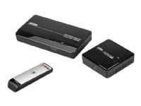 ATEN VE809 HDMI Wireless Extender (transmitter and receiver) - Video/lyd-forlenger - HDMI - opp til 30 m - med fjernkontroll