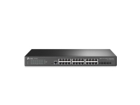 TP-LINK TL-SG3428X, Håndtert, L2+, Gigabit Ethernet (10/100/1000), Rack-montering