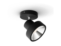 Philips LED SceneSwitch Bukko enkelt spotlys, Spotlight på skinne, Ikke-utskiftbare pærer, 1 ampuller, LED, 2700 K, Sort