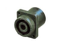 Neutrik NLJ2MD-H, Svart, Bronse, Kopper, Polyamid, Kopper, Copper alloy, 4 V, 3 mO