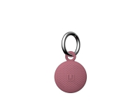 Urban Armor Gear [U] DOT SERIES AIRTAG CASE, Nøkkelfinderetui, Rosa, Silikon, Dusty Rose, Ripebestandig, Ryggsekk, Pet collar, Lommebok