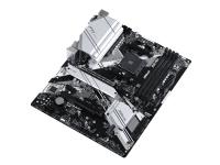ASRock B550 Pro4 - Hovedkort - ATX - Socket AM4 - AMD B550 Chipset - USB-C Gen2, USB 3.2 Gen 1, USB 3.2 Gen 2 - Gigabit LAN - innbygd grafikk (CPU kreves) - HD-lyd (8-kanalers)