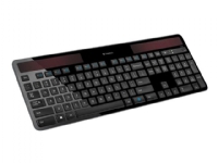 Logitech Wireless Solar K750 - Tastatur - trådløs - 2.4 GHz - Engelsk
