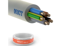 NKT Installationskabel, halogenfri 5G1,5 mm² NOIKLX90 lysegrå 300/500V, ring, udvendig dimension max. 11,0 mm - (100 meter)