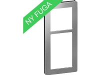 LAURITZ KNUDSEN FUGA PURE designramme stål 2,5 modul, stål.