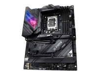ASUS ROG STRIX Z690-E GAMING WIFI - Hovedkort - ATX - LGA1700-sokkel - Z690 Chipset - USB-C Gen2, USB 3.2 Gen 1, USB 3.2 Gen 2, USB-C Gen 2x2 - 2.5 Gigabit LAN, Bluetooth, Wi-Fi - innbygd grafikk (CPU kreves) - HD-lyd (8-kanalers)