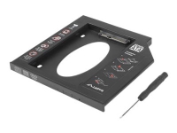 Lanberg - Uttagbar harddiskramme - fra 5,25 Slim Line til 2,5 - svart