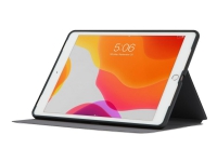 Targus Click-In - Lommebok for nettbrett - polyuretan, termoplast-polyuretan (TPU) - sølv - 10.2 - 10.5 - for Apple 10.2-inch iPad (7th generation, 8th generation) 10.5-inch iPad Air (3rd generation) 10.5-inch iPad Pro