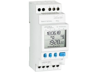 Kontaktur Digital ASTRO, Din-skinne (2 modul 35 mm bred), Ugeur, 2 Kanals, Programmebar med NFC med appen (Save'n Carry)