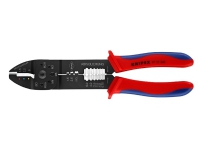 Knipex 97 22 240, Crimptang, Stål, Blå, Rød, 24 cm, 300 g