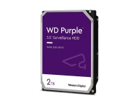 WD Purple WD22PURZ - Harddisk - 2 TB - intern - 3.5 - SATA 6Gb/s - buffer: 256 MB